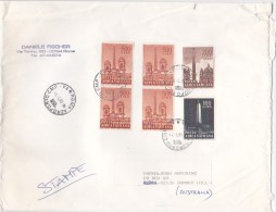 Vatican City 1993 Cover To Australia - Oblitérés