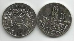 Guatemala 10 Centavos 1991. High Grade - Guatemala