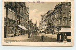 LÜBECK - Sandstrasse. Rue Du Sable. - Lübeck-Travemünde