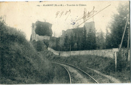 54 - Blamont : Tranchée Du Château - Blamont