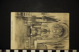 CP, 03, GANNAT Intérieur De L'Eglise Sainte Croix Voyagé En 1911 - Sonstige & Ohne Zuordnung