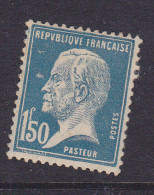 FRANCE N° 181 1F50 BLEU TYPE PASTEUR ANNEAU LUNE  NEUF SANS CHARNIERE - Unused Stamps