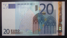 20 EURO E008B5 Draghi Germany  Serie X38 Perfect UNC - 20 Euro