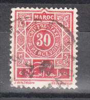 MAROC YT TAXE 31 Oblitéré - Portomarken