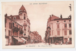 Loire - 42 - Roanne Rue Alsace Lorraine Marchand De Glace 1938 - Roanne