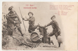 Isère - 38 - 12 E Bca Chasseurs Alpins Envoyée De Grenoble - Grenoble