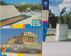 JEUX  OLYMPIQUES D'ATHENES 2004 " 12 Cartes Postales De La Cité Olympique " - Olympische Spiele