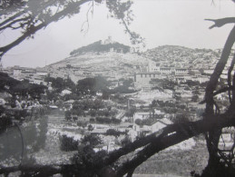 CPSM ALLAUCH 13 PANORAMA VU DU GRAND PIN CAD Allauch 1955 TIMBRE MARIANNE DE MULLER - Allauch