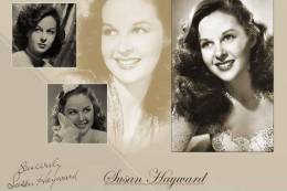 H - HD - 79  @      Susan Hayward    Hollywood Movie Star Actress     ( Postal Stationery , Articles Postaux ) - Schauspieler