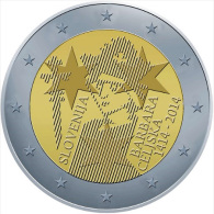 ESLOVENIA   2€ Bimetálica    2.014  2014   SC/UNC   "BARBARA DE CELJE"   T-DL-11.300 - Slovenië