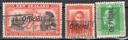 Sellos Service Official NEW ZEALAND, Num 52-87 º - Used Stamps