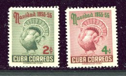 Cuba ** - N° 431/432 - Dindes - Neufs