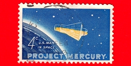 USA - STATI UNITI - Usato - 1962 - Spazio - Satelliti - Project Mercury - John H. Glenn - 4 - Usados