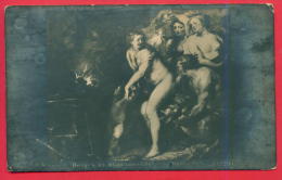 167978 / 1917 VARNA BULGARIA - Pristina Kosovo  - Flemish Art  Peter Paul RUBENS - Nude Venus In Der Schmiede Des Vulkan - Paintings