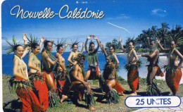 TELECARTE  NOUVELLE-CALEDONIE  25 Unités  Groupe Tahitien  ******6 - Neukaledonien