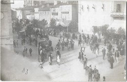 AMBERT (63) Carte Photo Boulevard Sully Défilé Fete Animation - Ambert