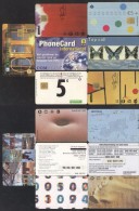 Netherlands - 7 Telephone Cards Magnetic Cards Motives CT.006 - Zu Identifizieren