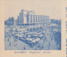 Bucuresti Marcket Unirea, Tram Tramways, Bus ROMANIA Postal Stationery 1978 - Tram