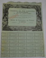 Cie Des Chemins De Fer Garantisdes Colonies Françaises: Cai Duong Lua O Saigon Di Mytho - Railway & Tramway