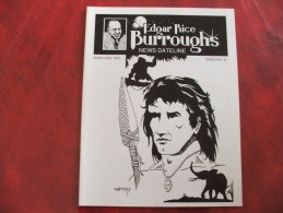 Tarzan John Carter Edgar Rice Burroughs Fanzine News Dateline N° 41 Fevrier 1991 - Altri & Non Classificati