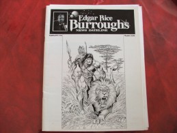 Tarzan John Carter Edgar Rice Burroughs Fanzine News Dateline N° 55/56 Fevrier 1996 - Other & Unclassified