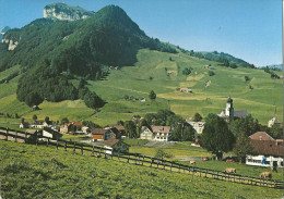 Schwende - Dorf Gegen Ebenalp Und Altmann             1971 - Schwende