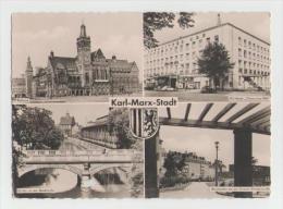 Karl-Marx-Stadt  Verschiedene Ansichten - Chemnitz (Karl-Marx-Stadt 1953-1990)