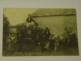 MAINE ET LOIRE-SEICHES-FETE DU 20 JUIN 1909-ANIMEE-SELECTION - Seiches Sur Le Loir