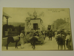 MAINE ET LOIRE-SEICHES-CAVALCADE  DU 20 JUIN 1909-ANIMEE-SELECTION - Seiches Sur Le Loir