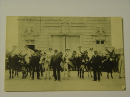 MAINE ET LOIRE-SEICHES-CAVALCADE  DU 20 JUIN 1909-ANIMEE-SELECTION - Seiches Sur Le Loir