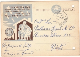 Portugal & Bilhete Postal,  Freixo De Numão, Porto 1956 (170) - Lettres & Documents
