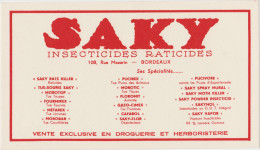 SAKY Insecticides Raticides - Bordeaux - I