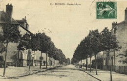 MOULINS  Route De Lyon   Recto Verso - Moulins