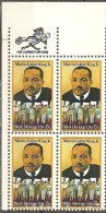 Corner Block -1979 USA Dr. Martin Luther King Jr. Stamp Sc#1771 Famous Black Heritage Civil Right - Martin Luther King