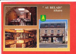 56 ALLAIRE Cp Multivues Bar Tabac Au Relais - Allaire