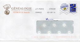 Entier Postal PAP Repiqué Savoie Généalogie Recherche D'héritiers Arbre - PAP: Private Aufdrucke