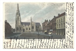 CPA - ANDERLECHT - L'Eglise - Kerk - Couleur 1901  // - Anderlecht