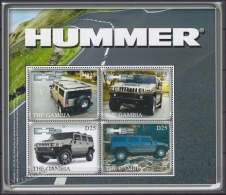 Gambia 2006 Yvert 4759-62, Hummer Car - MNH - Gambia (1965-...)