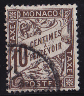 Monaco Taxe N°4 - Oblitéré - TB - Postage Due