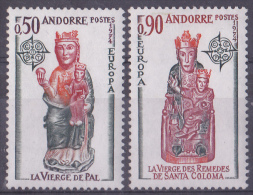 Andorre N°237/238 - Neufs ** - Superbe - Unused Stamps