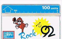 GIBILTERRA (GIBRALTAR) - L & G - 1992 ROCK 92 100 UNITS CODE  204A   - MINT ** - RIF. 8934 - Dschungel