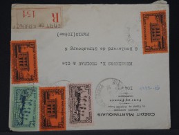 FRANCE - MARTINIQUE LETTRE EN RECOMMANDEE DE FORT DE FRANCE POUR PARIS EN 1939  A VOIR  LOT P3343 - Lettres & Documents