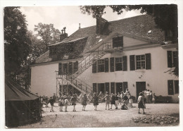 Doubs - 25 - Bonnevaux Colonie Sncf Animée - Carte Photo De Stainacre De Pontarlier - Autres & Non Classés