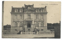 CPA  - BAR SUR SEINE, LA CAISSE D' EPARGNE - Aube 10 - Circulé 1911 - Bar-sur-Seine