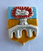 FEVE PERSO PERSONALISEE PATISSIERS DE L'OISE - BLASON PONT STE MAXENS 1992 - Région