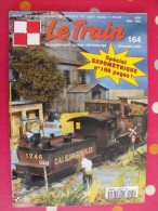 Revue Le Train. Supplément Autos Miniatures. 2001. N° 164. 100 Pages - Railway & Tramway