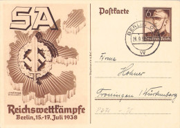 P 271 Gel.1938 Deutschland Deutsches Reich - Briefkaarten