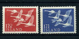 Islande  ** -  N° 270/271- Journée Des Pays Du Nord - Oies - Unused Stamps