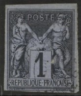 N°37 (1c.) Oblitéré - Sage