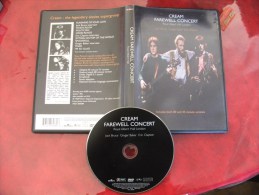 DVD Cream Farewell Concert - DVD Musicaux